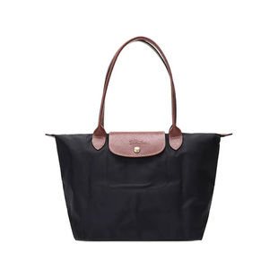【自营】LONGCHAMP/珑骧简约百搭 女士单肩手提包饺子包中号