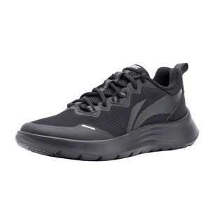 李宁跑步鞋男鞋冬季新款网面透气减震休闲运动鞋男士正品鞋子男款