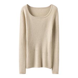 这版我沦陷了！随便搭配！多色羊绒衫女圆领修身纯羊绒毛衣打底衫