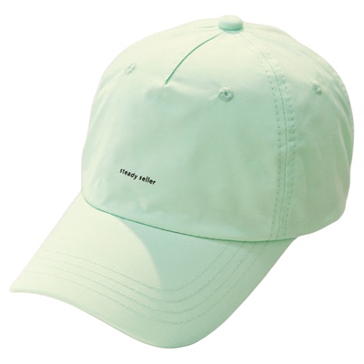 帽子女韩版简约弯檐纯色春夏