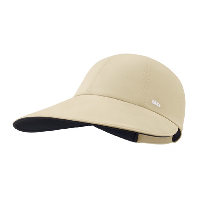 蕉下黑胶大檐鸭舌防晒帽