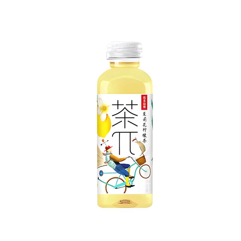 农夫山泉茶派π果汁茶饮料新口味茉莉柠檬500ml*15瓶茶兀整箱特价