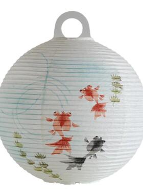 日本岐阜和纸提灯椿樱萤火虫摆件