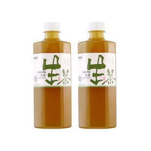 【爆款尝鲜】别样泡泡生茶500ml*2瓶无糖抹茶栀子乌龙0卡解腻饮品