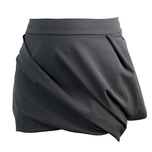 TMS studio 2026ss 立体褶皱侧扣半裙