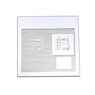 USAF1951分辨率板显微镜望远镜光学成像质量评价鉴别率板光学实验