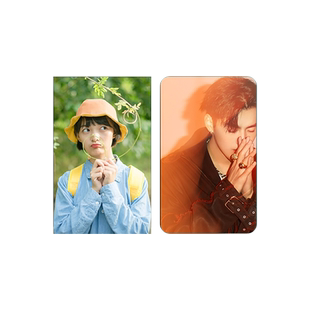 直拍自印小卡定制名片定制彩色照片自制专辑爱豆明星打印应援时代少年团明信片硬卡创意印刷简奈