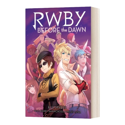 英文原版 RWBY: Before the Dawn 四色战记 红白黑黄外传改编奇幻小说 黎明之前 Netflix奈飞同名网播动画 青少年文学读物进口书籍