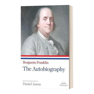 英文原版 Benjamin Franklin The Autobiography 富兰克林自传 美国图书馆 Eclectic English Classics 英文版 进口英语书籍
