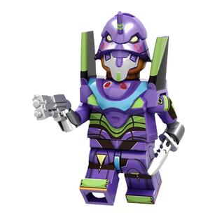 中国积木新品促销积木希曼金刚狼卓别林女死侍但丁拼插玩具小人仔