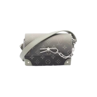 中古LV路易威登女包A级95新Steamer Wearable涂层防水帆布斜挎包