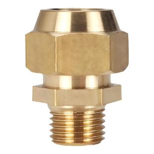 铜管接头铜外丝扩口直接1空调延长管配件2油管接头3外牙4分直通