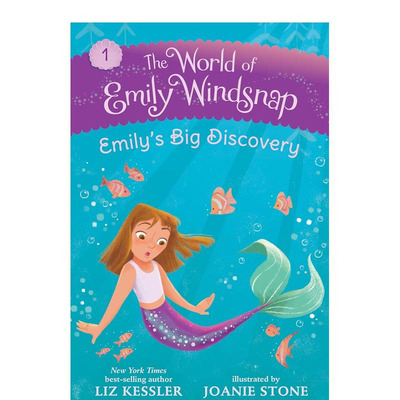 【预售】艾米丽温思普的世界：艾米丽的大发现 The World of Emily Windsnap: Emily’s Big Discovery 英文儿童故事绘本进口书