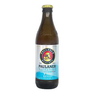 德国原装进口保拉纳柏龙小麦白啤酒330ml*24瓶0糖0脂肪无糖干啤