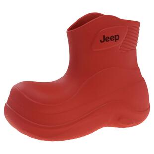 JEEP雨鞋女款2026新款雨靴女厚底水鞋防水防滑小丑鞋时尚红色靴子