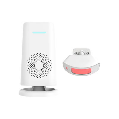 分体店铺门口迎宾器进门感应迎宾门铃语音提示器超市门口来人提醒