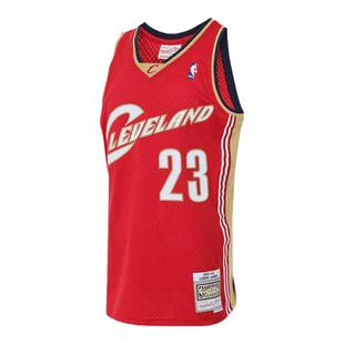 骑士队詹姆斯03-04赛季NBA官方MN复刻23号球衣SW球迷版