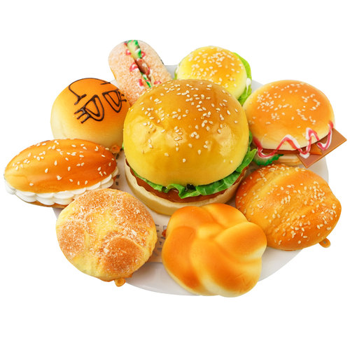 仿真面包假食物模型橱柜摆设玩具道具装饰摆件样板间面包房摆拍