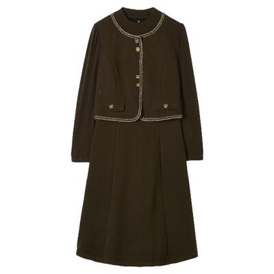 职场高智感中长连衣裙