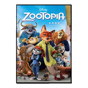 疯狂动物城电影海报儿童房学生宿舍壁纸大尺寸相框装饰挂画墙贴纸