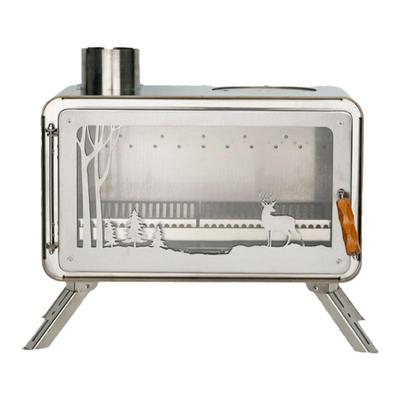 天使壁炉取暖炉三峰出煮茶颗粒仓