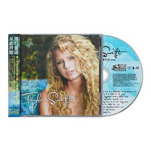 官方正版 泰勒斯威夫特Taylor Swift霉霉 同名专辑 CD唱片+歌词本