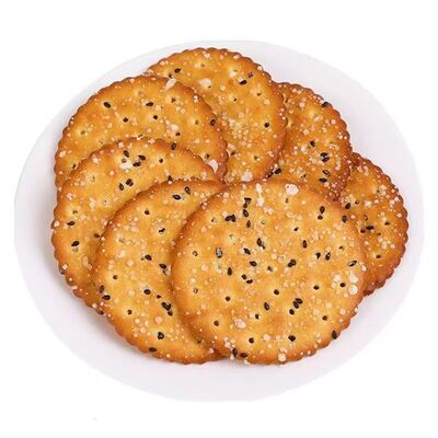 黑芝麻薄饼干老式早餐香酥薄脆原味怀旧经典一整箱休闲解馋小零食