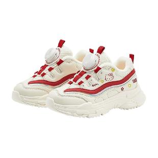 女童运动鞋2025冬季新款儿童老爹鞋软底童鞋女孩休闲鞋子加绒跑鞋