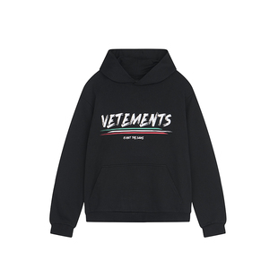 VETEMENTS100%纯棉男女同款数码直喷潮流连帽套头卫衣64521001