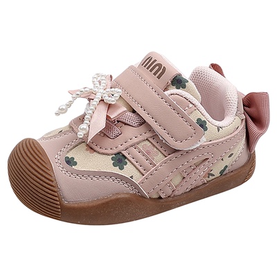 女宝宝软底防滑学步公主鞋