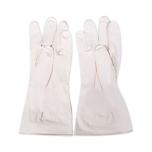 玉蝶5A加厚级家务厨房清洁洗碗洗衣服牛筋胶皮乳胶防水保洁皮手套