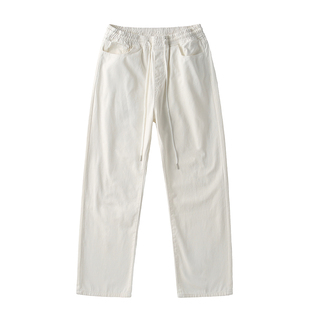 STC美式直筒宽松工装运动休闲百搭学生抽绳潮男女滑板hiphop长裤