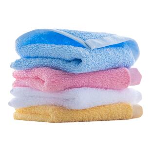 幼儿园数字编号小毛巾10条装儿童纯棉洗脸擦手柔软不掉毛吸水方巾