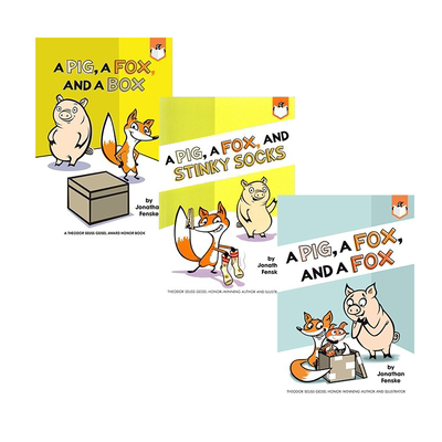 企鹅桥梁小读本 Penguin Workshop 大懒猫费洛比 Flubby 猪和狐狸 A Pig a Fox 树熊墨德 Maud the Koala 英文原版儿童桥梁章节书