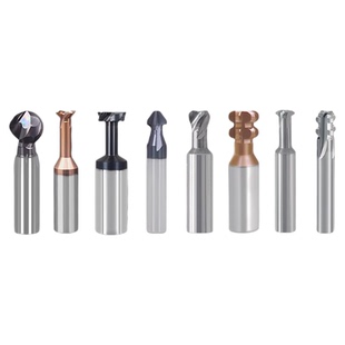 非标铣刀定制不锈钢铣刀定做钨钢合金螺旋焊接T型刀粗皮加长铰刀