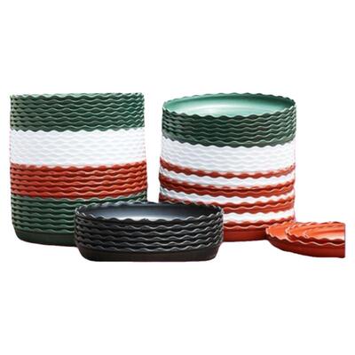 加厚花盆托圆形花盆底盘底座花托盘花盆底座托盘花盆处理园艺剪刀