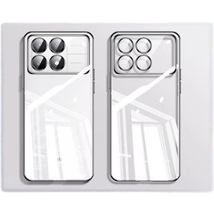 红米k40手机壳【德国拜耳】适用小米13K70prok60Pro/游戏增强版/K70E防摔镜头全包保护套硅胶/14透明壳civi3