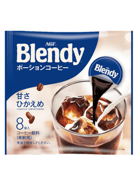 现货日本进口浓缩液体速溶冰咖啡