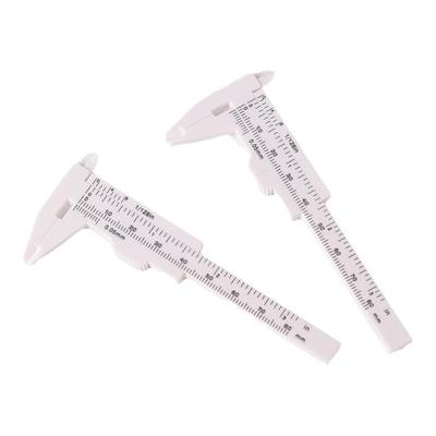 迷你塑料游标卡尺高精度测量工具