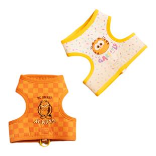 派思维加菲猫咪牵引绳防挣脱外出专用背心式溜猫绳子胸背带可调节