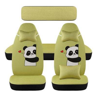 亚麻全包四季通用卡通