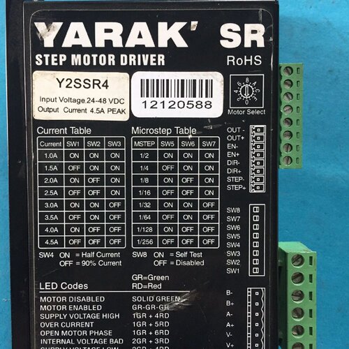 信浓YARAK二相步进驱动器Y2SSR4  拆机