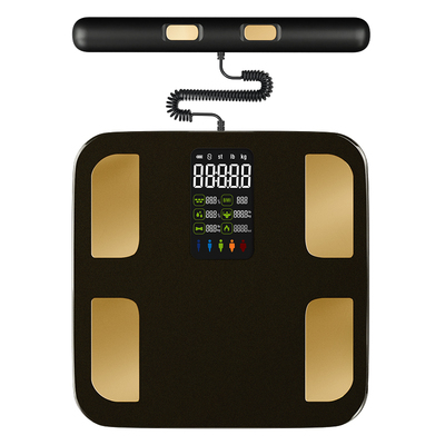 沃莱彩屏八电极体脂秤充电款