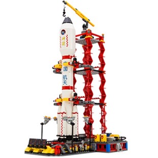 古迪积木航天飞机火箭模型拼装儿童玩具宇宙飞船男孩益智生日礼物