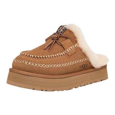 UGG系带装饰休闲半拖包头拖