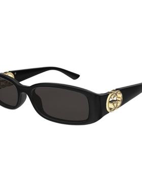 明星同款 开云眼镜古驰GUCCI矩型窄框太阳个性时尚镜墨镜GG1661S