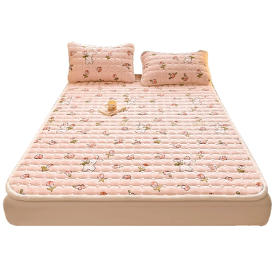 A类牛奶绒床垫软垫家用毛毯褥子