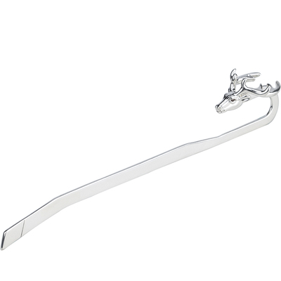 一鹿有你,一鹿顺风书签纯银礼品