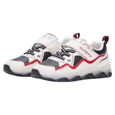 卡特兔童鞋儿童运动鞋2026春季新品儿童闪灯鞋防滑耐磨透气老爹鞋