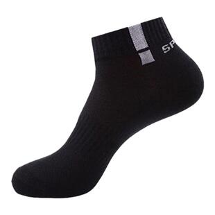 浪莎袜子男士夏季薄款纯棉防臭透气吸汗中筒春秋全棉防臭男袜夏天